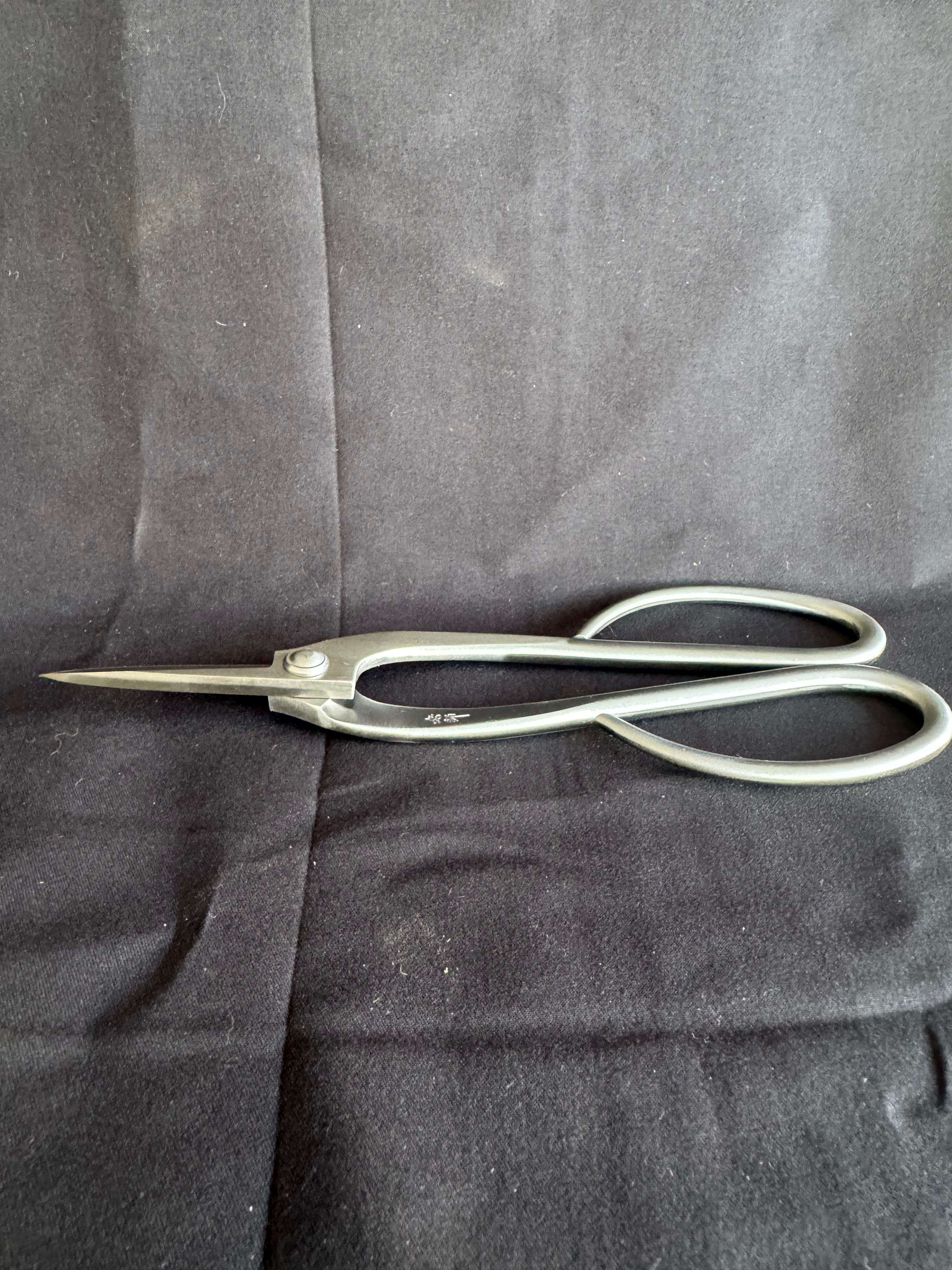 Specialty Curved Stainless Steel Bonsai Shears by Roshi Tools - 8"