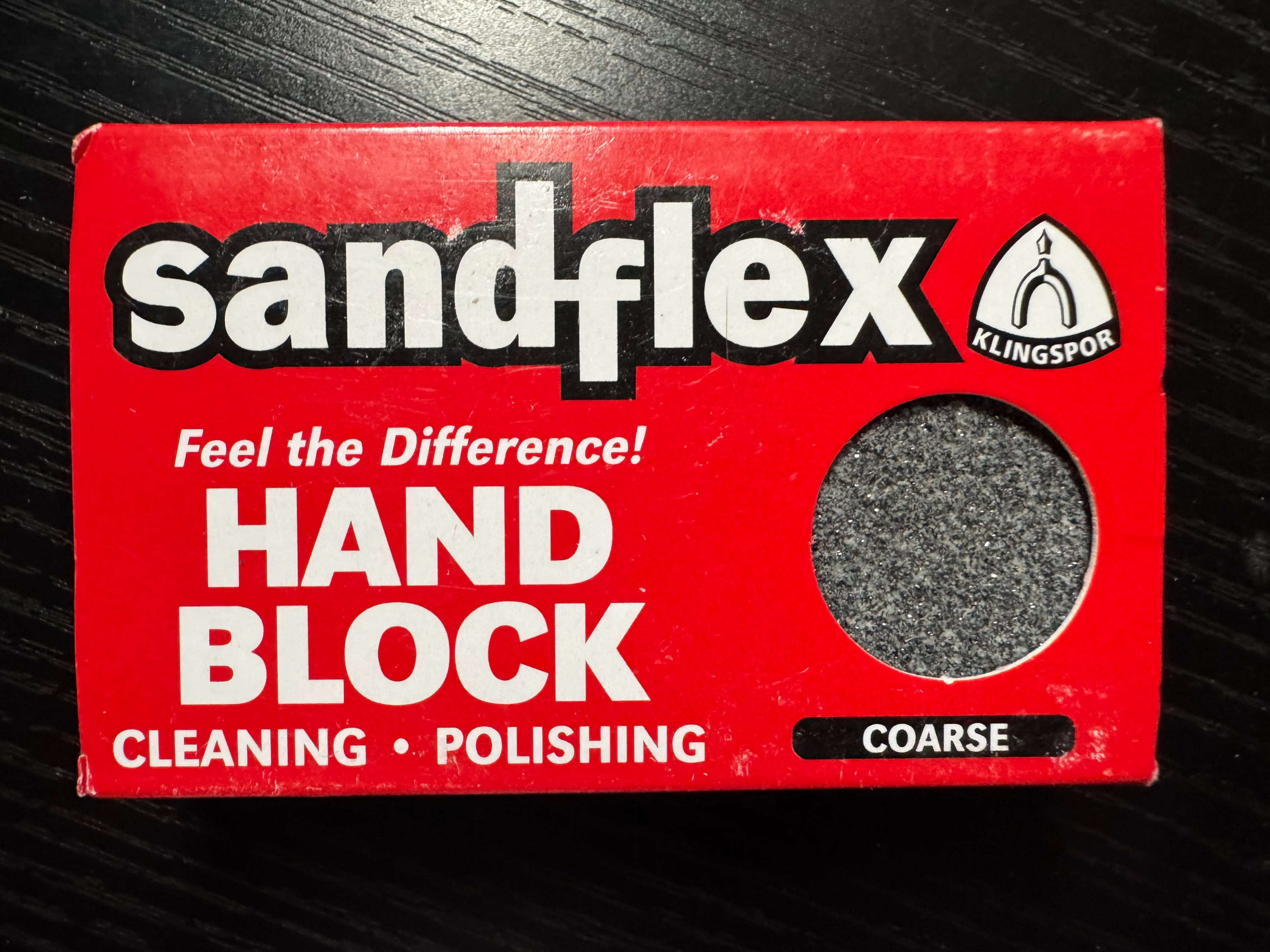 Cleaning Block - Coarse grain